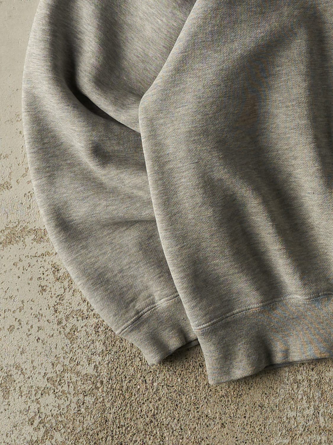 Vintage Y2K Grey Nike Middle Swoosh University of Pittsburgh Crewneck (M)