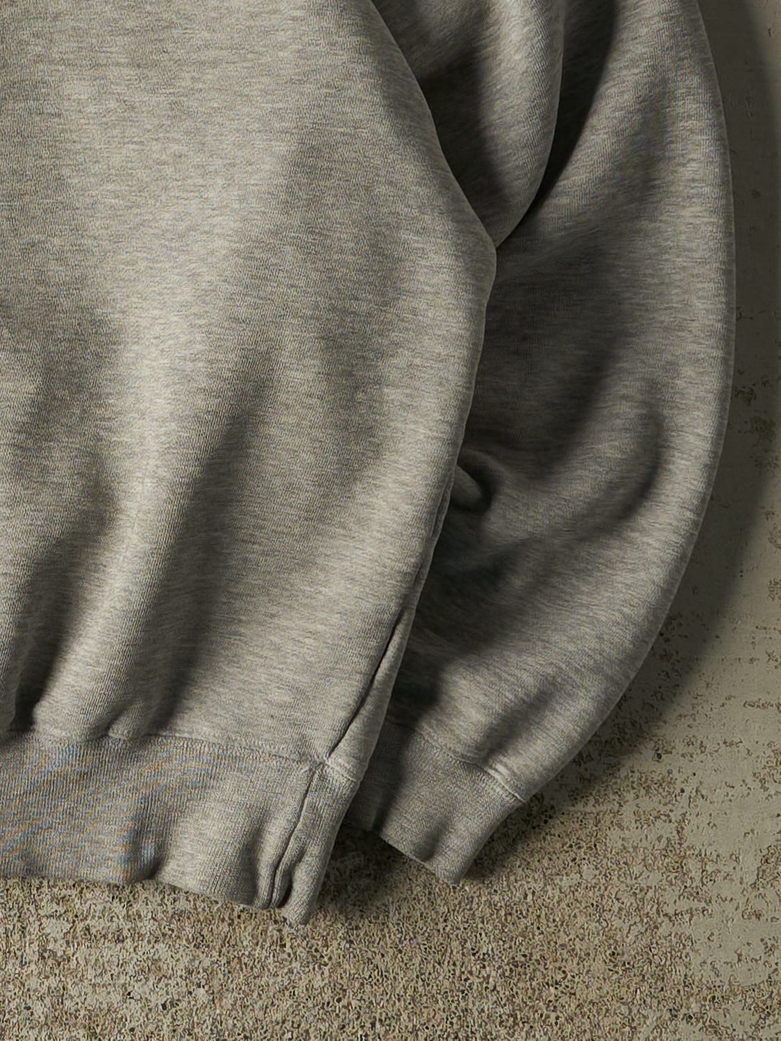 Vintage Y2K Grey Nike Middle Swoosh University of Pittsburgh Crewneck (M)