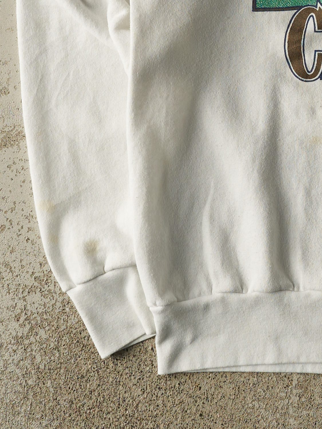 Vintage 91' White Minnesota Twins World Series Champions Crewneck (L)