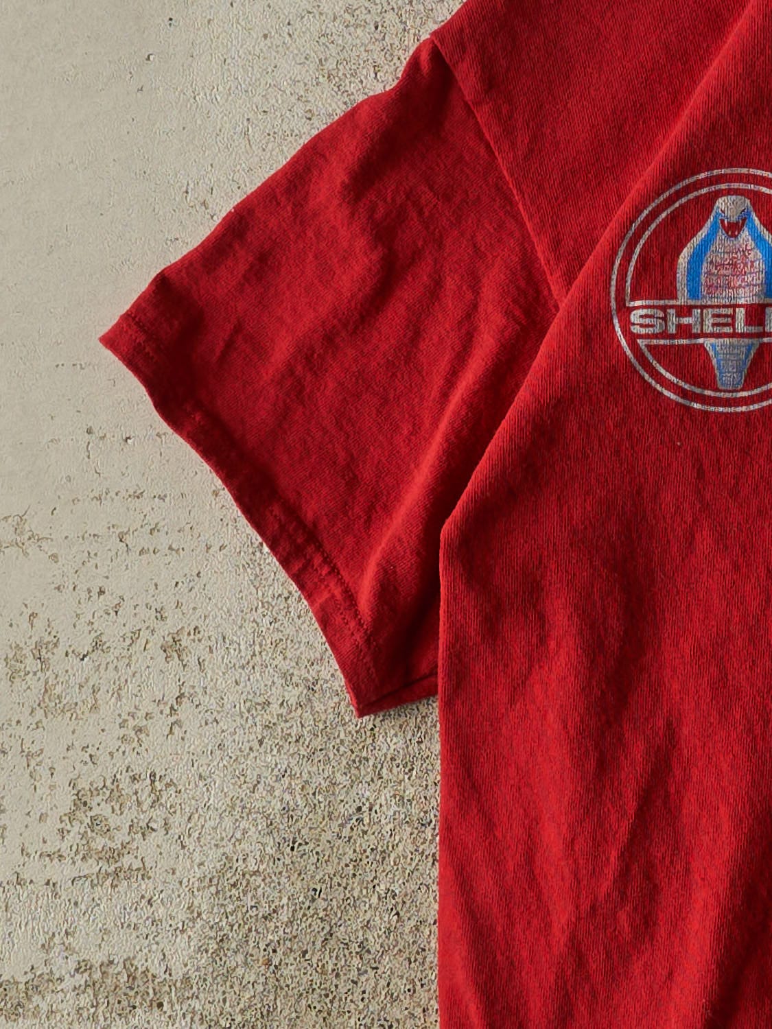 Vintage Y2K Red Shelby Cobra American Tee (XS/S)