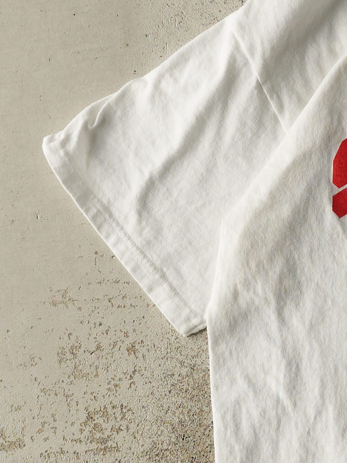 Vintage Y2K White St John's Alumni Tee (S/M)