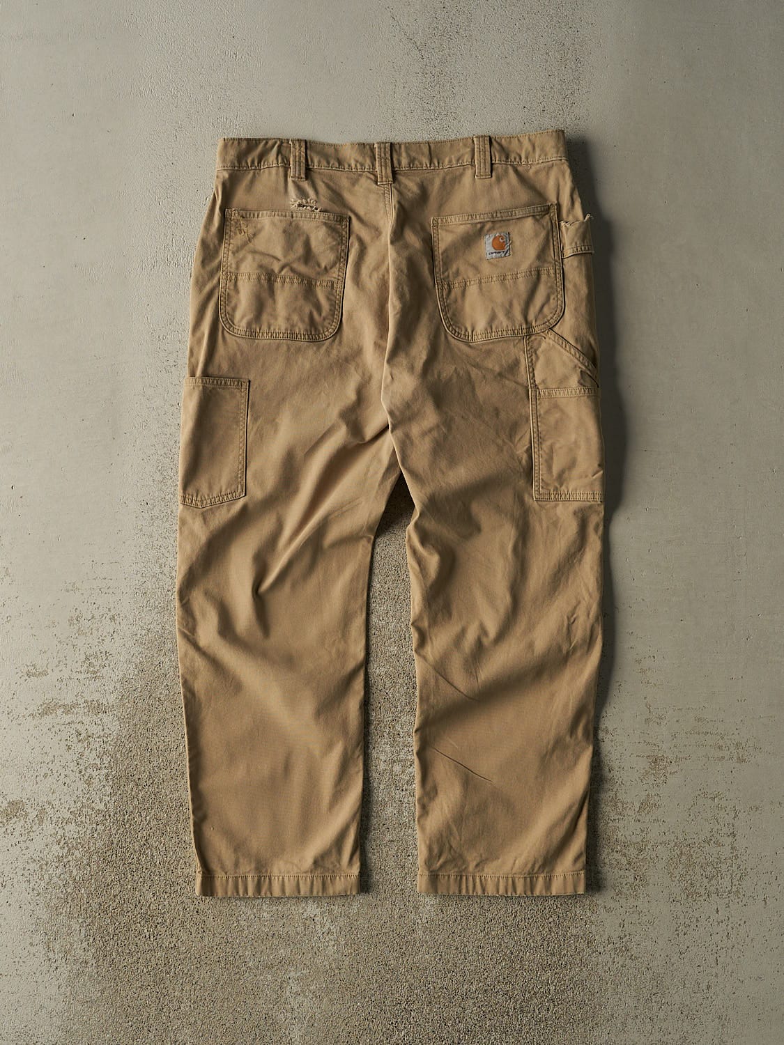 Vintage Y2K Beige Carhartt Workwear Pants (36x29)