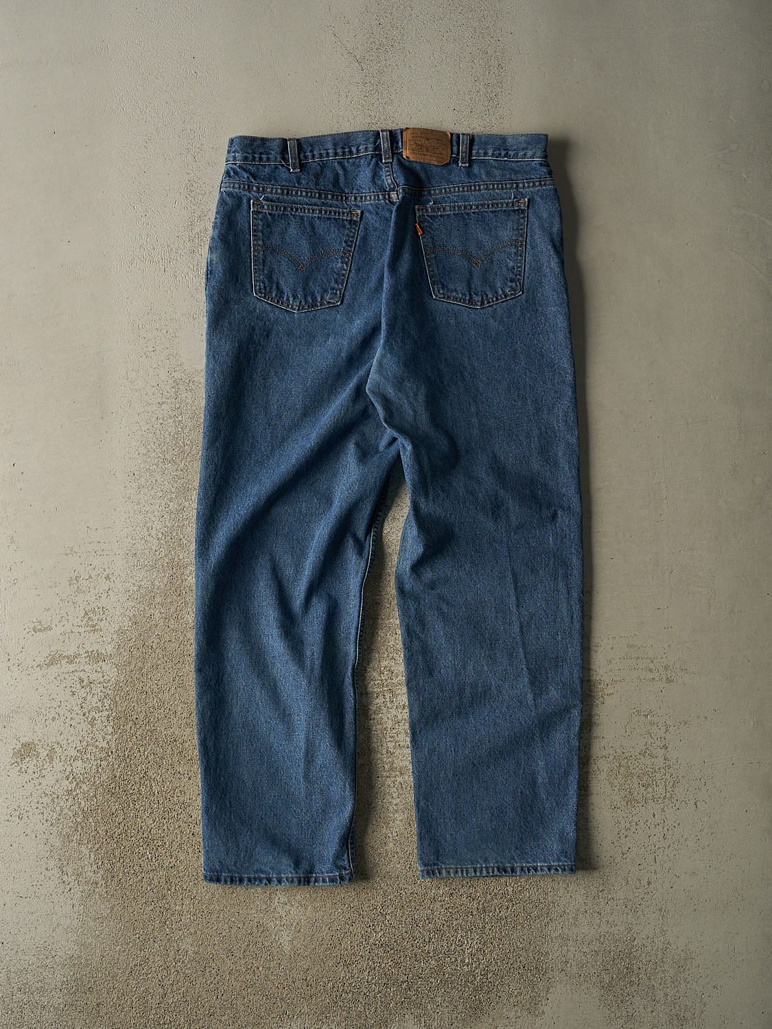 Vintage 80s Dark Wash Levi's Orange Tab Jeans (37x31.5)