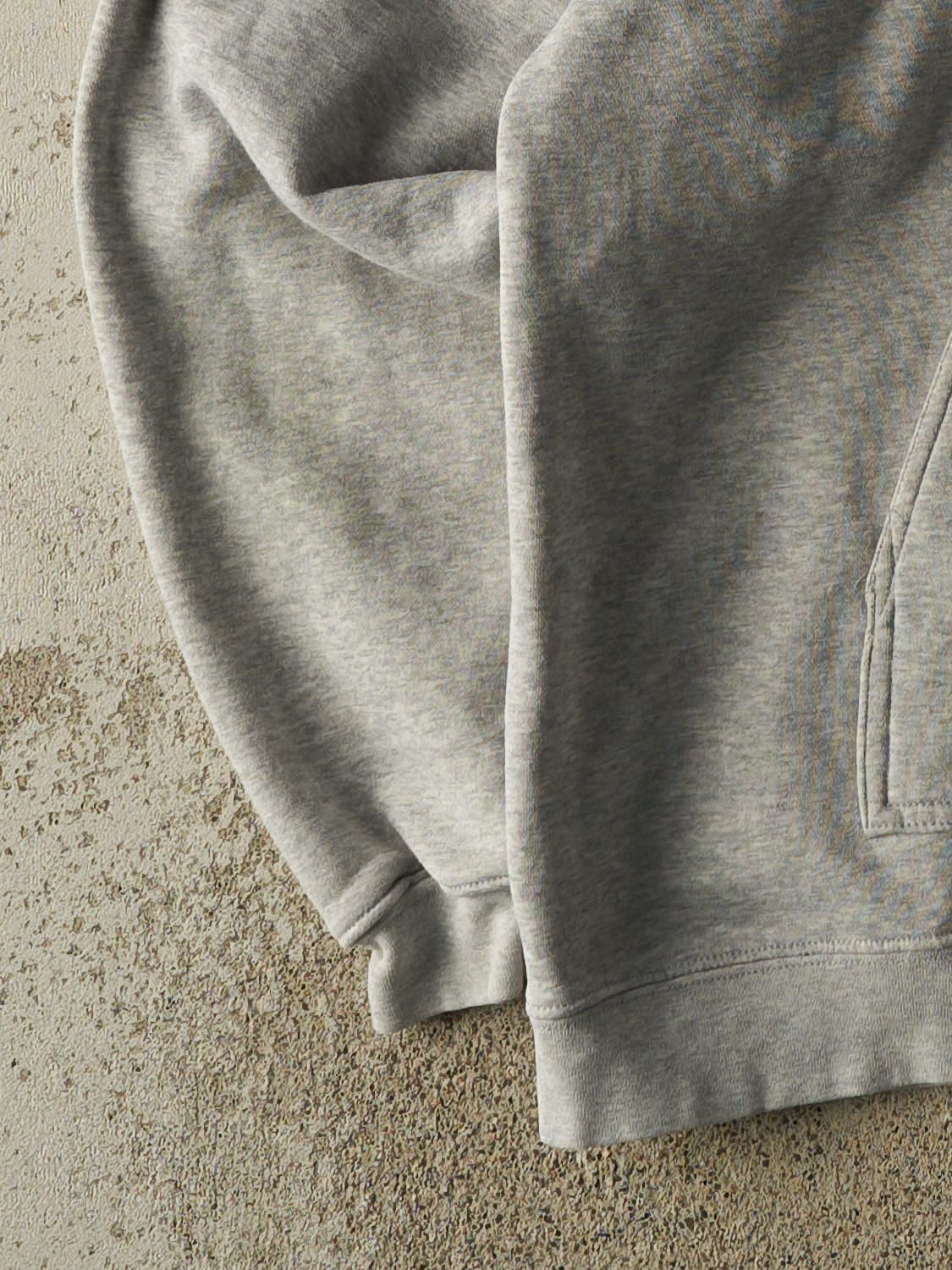 Vintage 07' Grey New England Patriots AFC Champions Hoodie (L/XL)