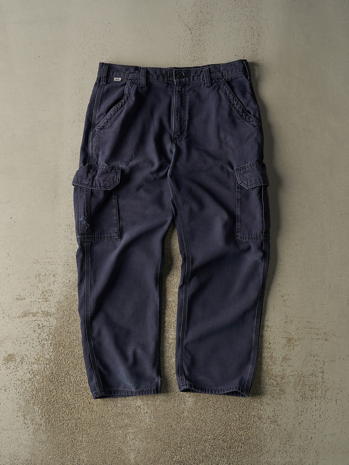 Vintage Y2K Navy Blue Carhartt Cargo Pants (35x30)