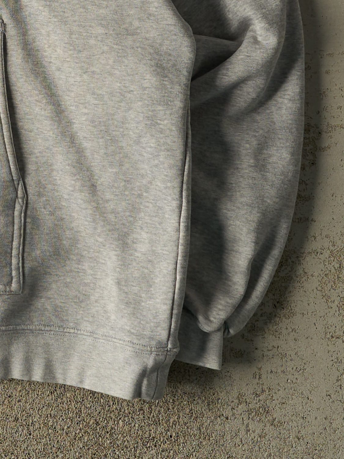 Vintage 07' Grey New England Patriots AFC Champions Hoodie (L/XL)