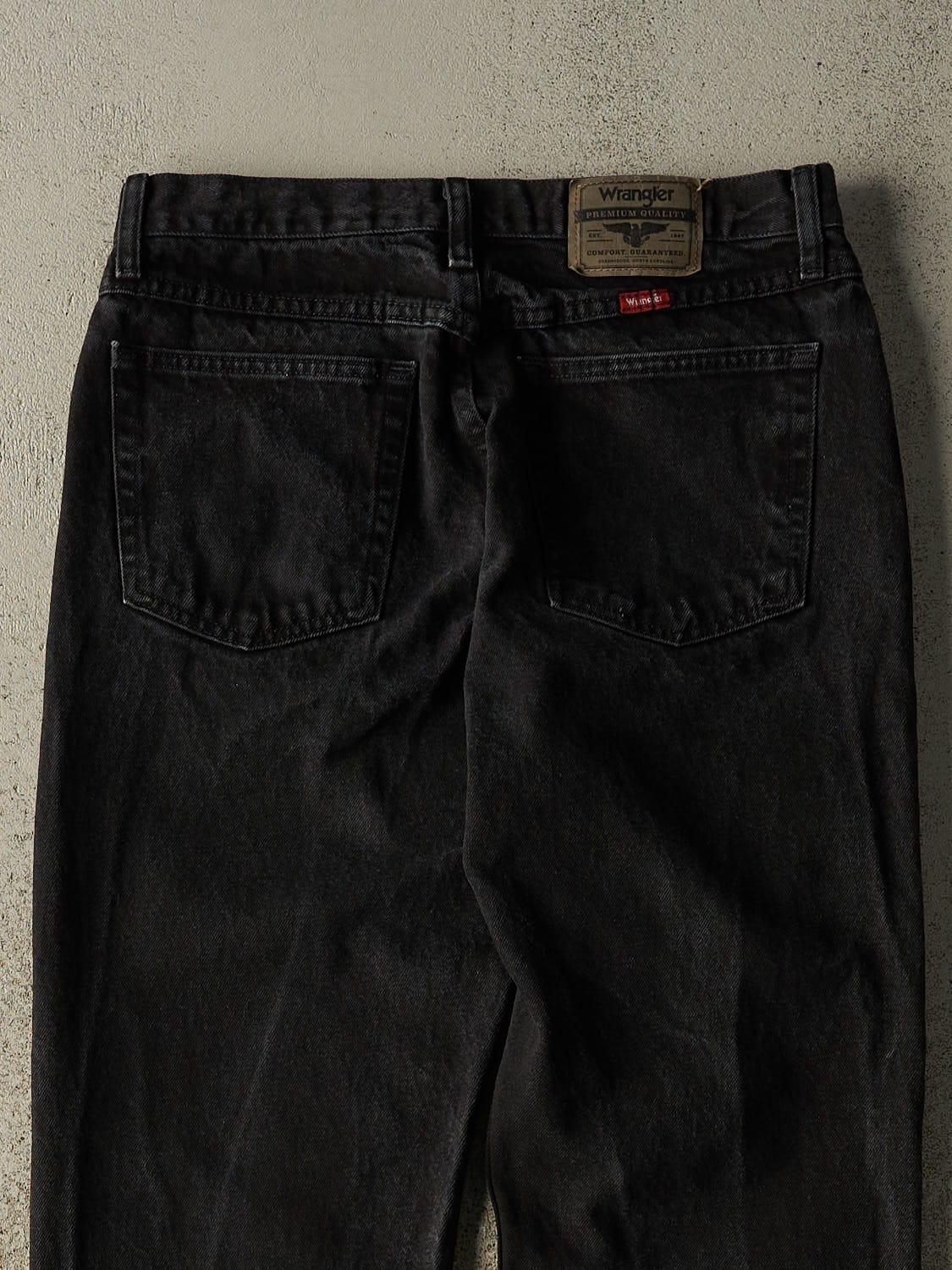 Vintage 90s Black Wrangler Denim Pants (31x30)