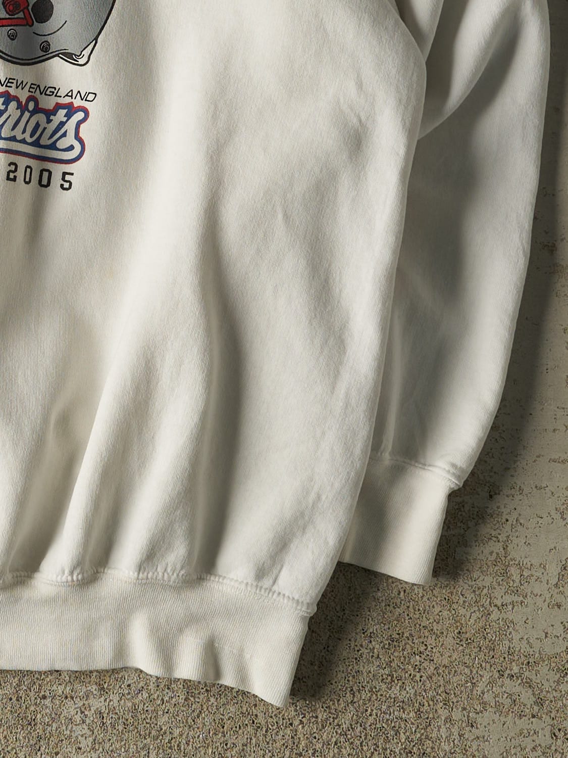 Vintage 05' White Super Bowl XXXIX Crewneck (XXL/XXXL)
