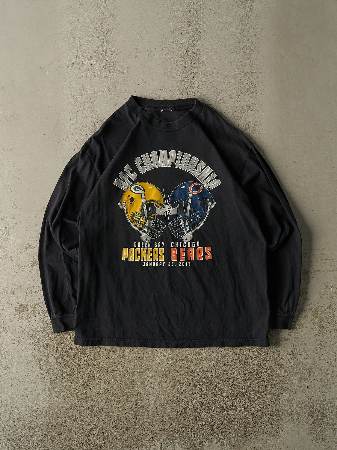 Vintage 11' Black NFC Championship Long Sleeve (L/XL)