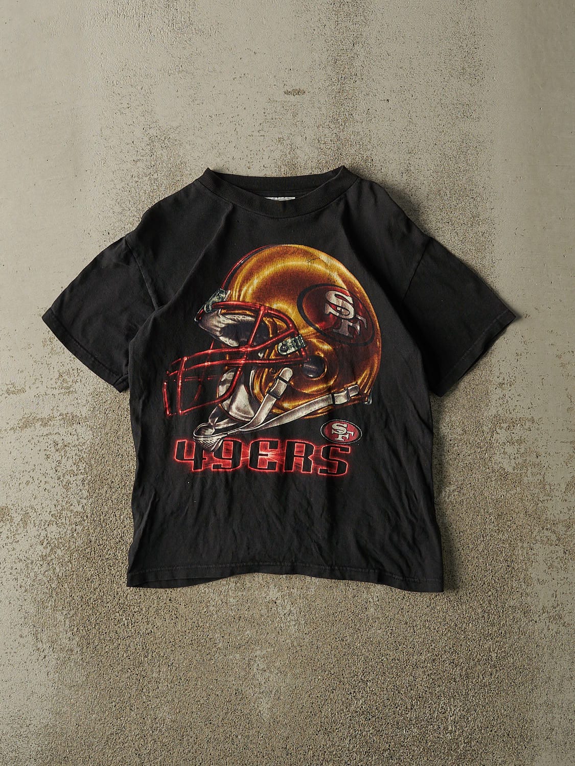 Vintage 90s Black San Francisco 49ers Tee (XS)