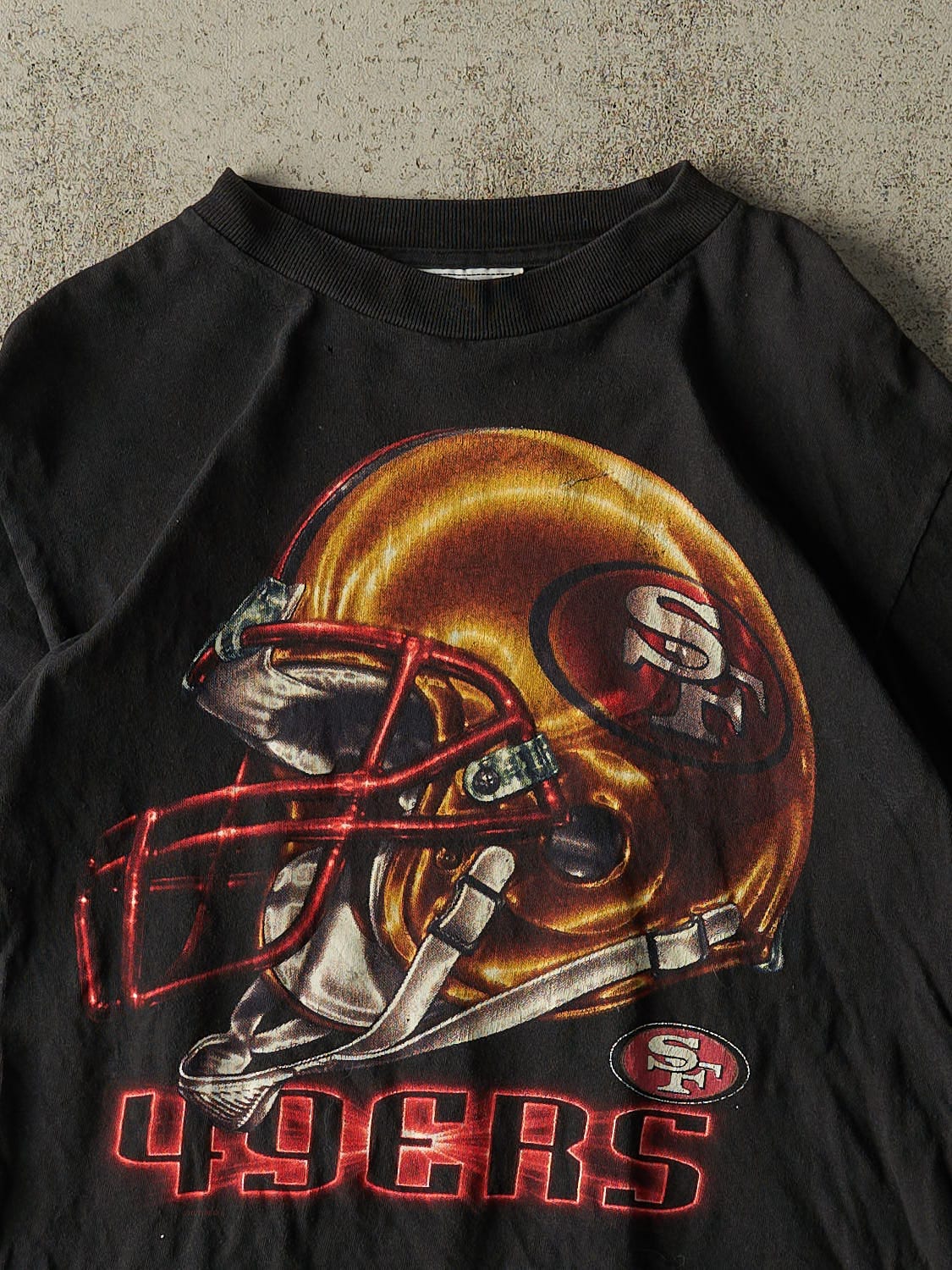 Vintage 90s Black San Francisco 49ers Tee (XS)