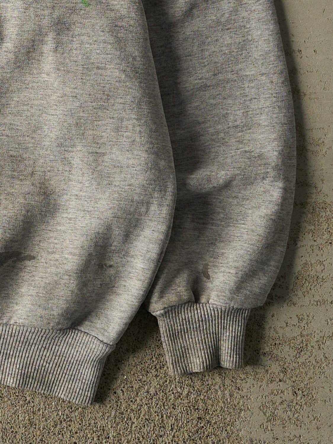 Vintage 90s Grey Adidas Embroidered Crewneck (L/XL)