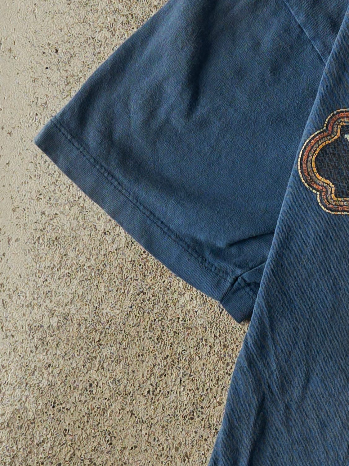 Vintage Y2K Blue Yellowstone National Park Tee (S/M)