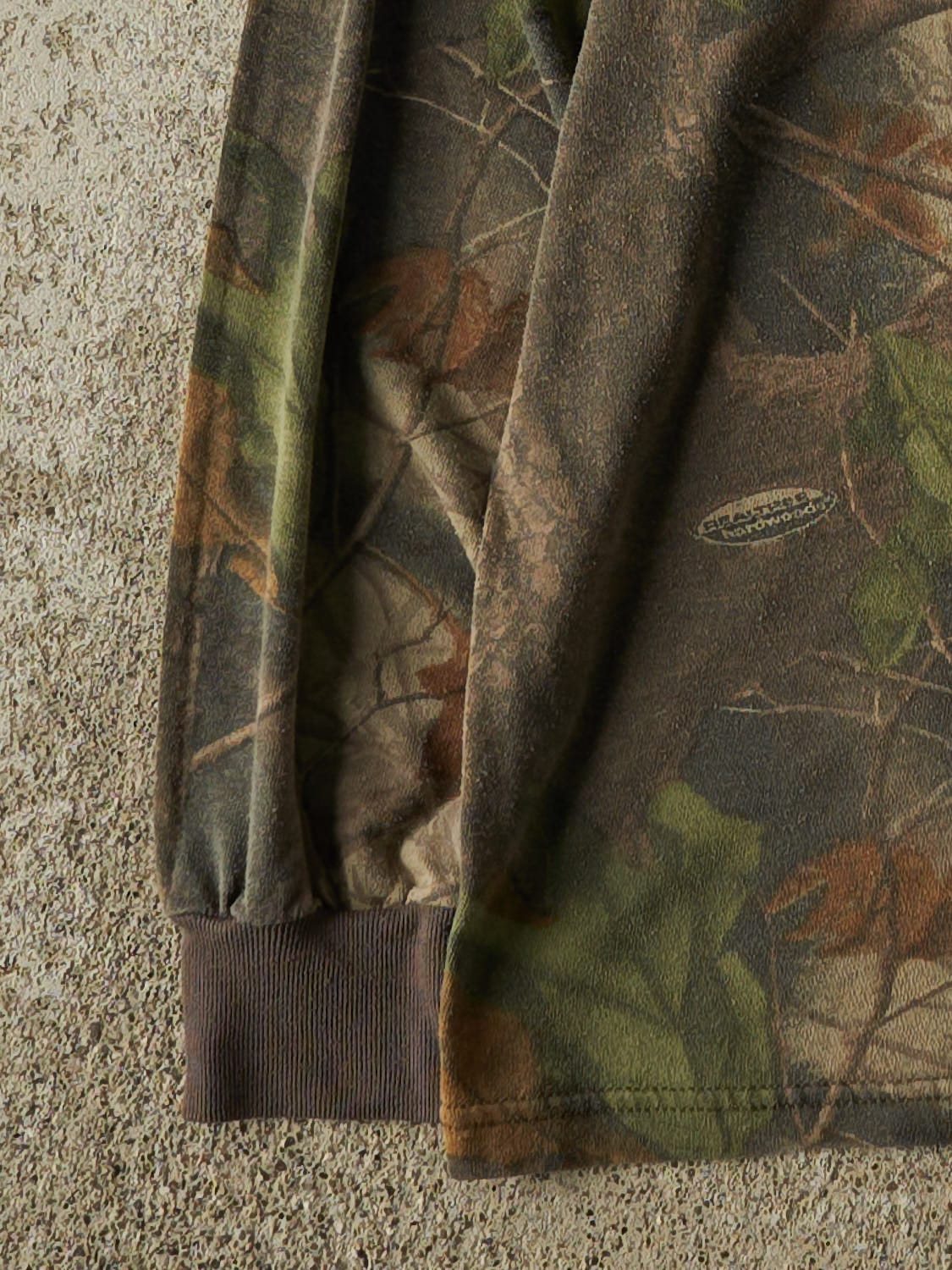 Vintage 90s Camo Realtree Pocket Long Sleeve (S)