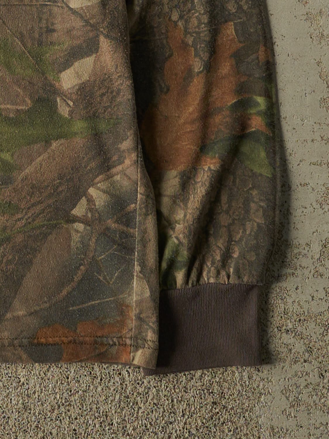 Vintage 90s Camo Realtree Pocket Long Sleeve (S)