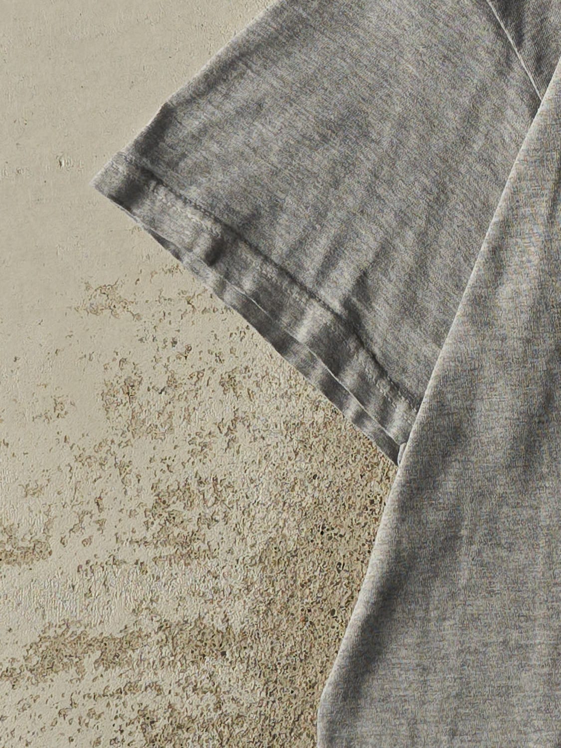 Vintage Y2K Grey Brigham Young University Idaho Tee (L/XL)