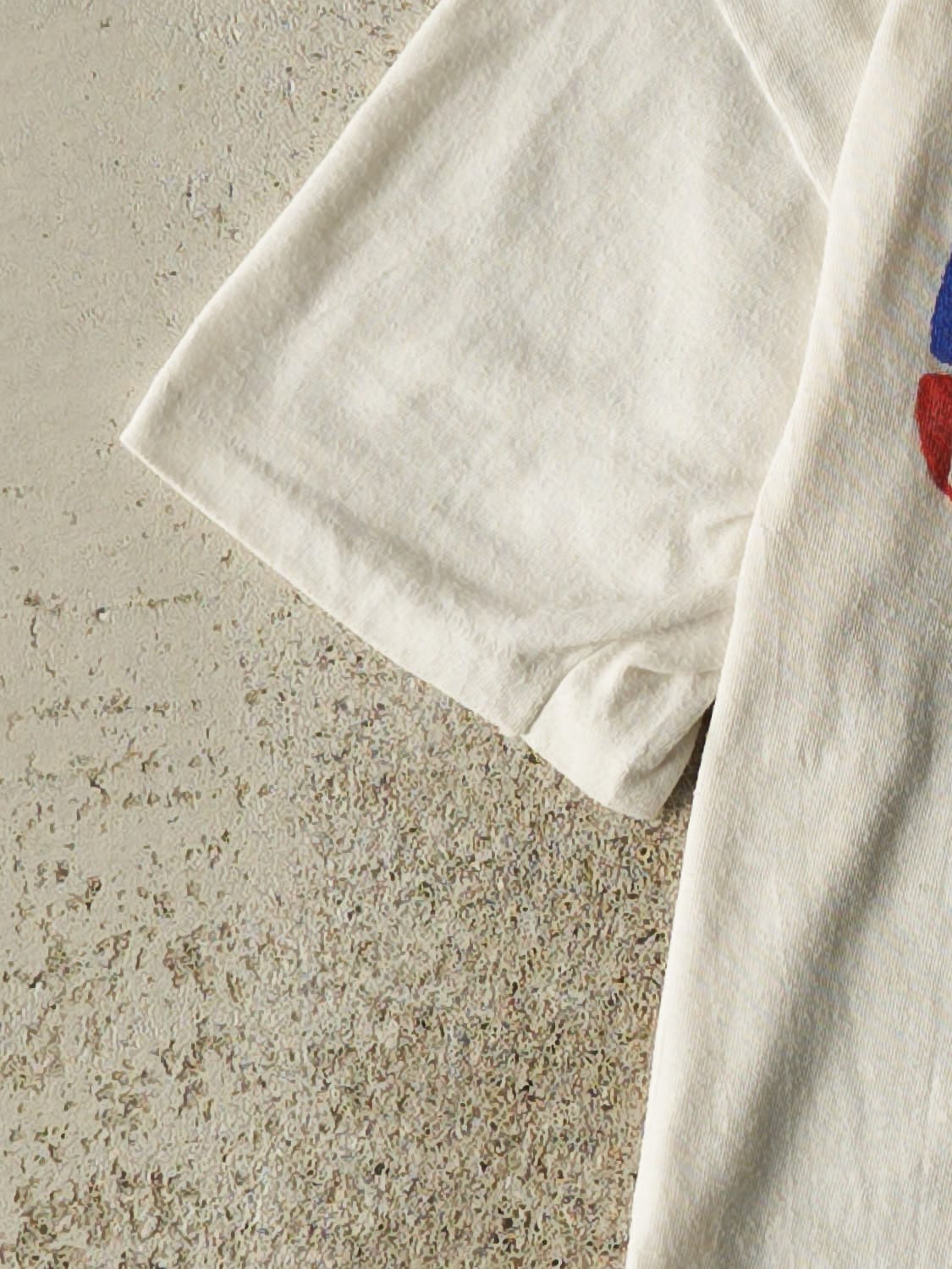 Vintage 86' White Hands Across America Single Stitch Tee (XS)