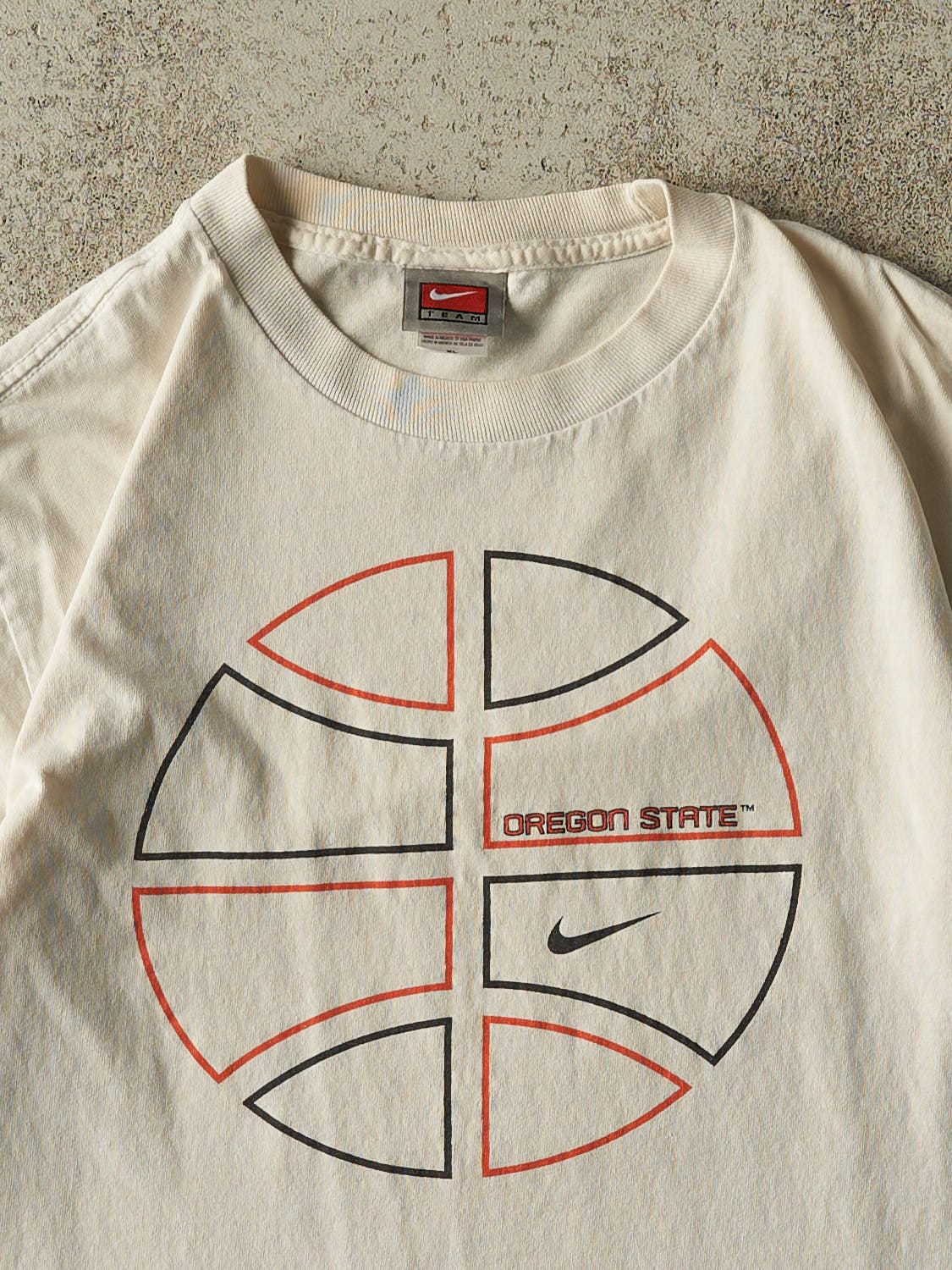 Vintage Y2K White Nike Oregon State Tee (XS/S)
