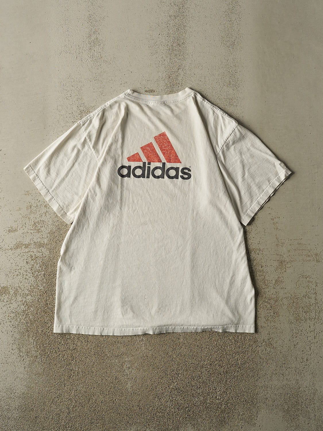 Vintage 90s White Adidas Canada Soccer Tee (XL)