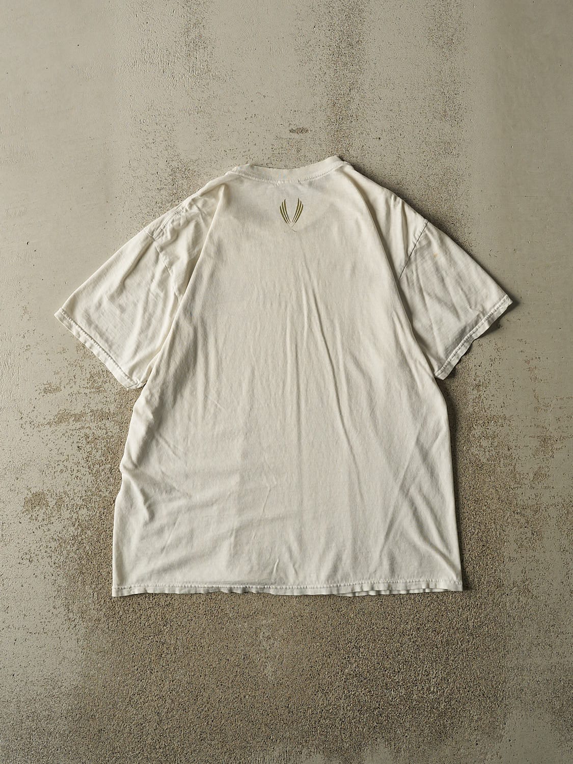 Vintage Y2K White Nike Logo Tee (L)