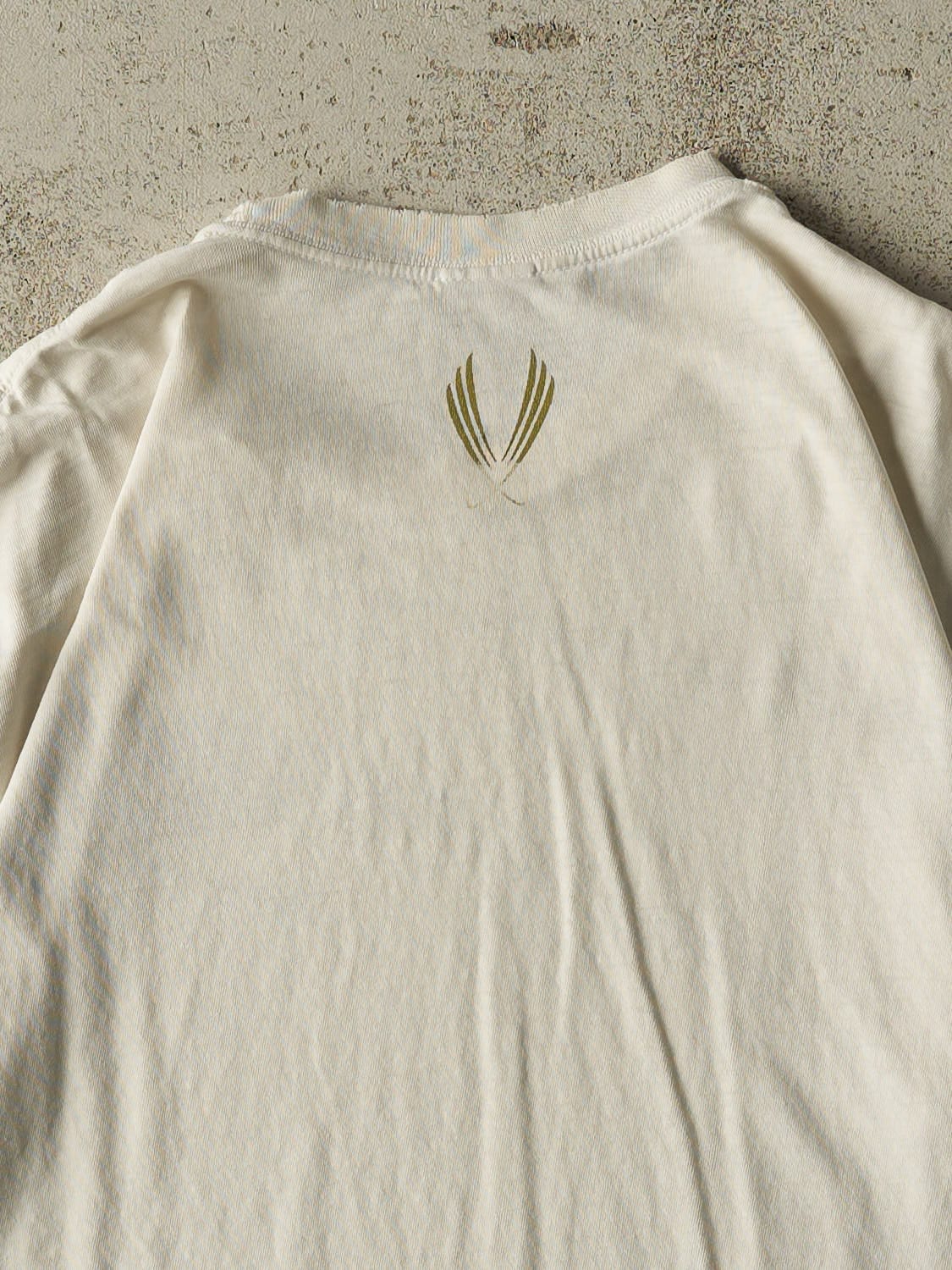 Vintage Y2K White Nike Logo Tee (L)
