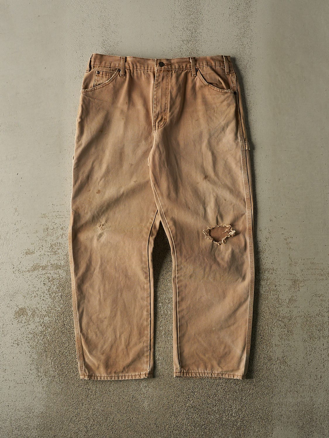 Vintage 90s Camel Dickies Carpenter Pants (36x29.5)