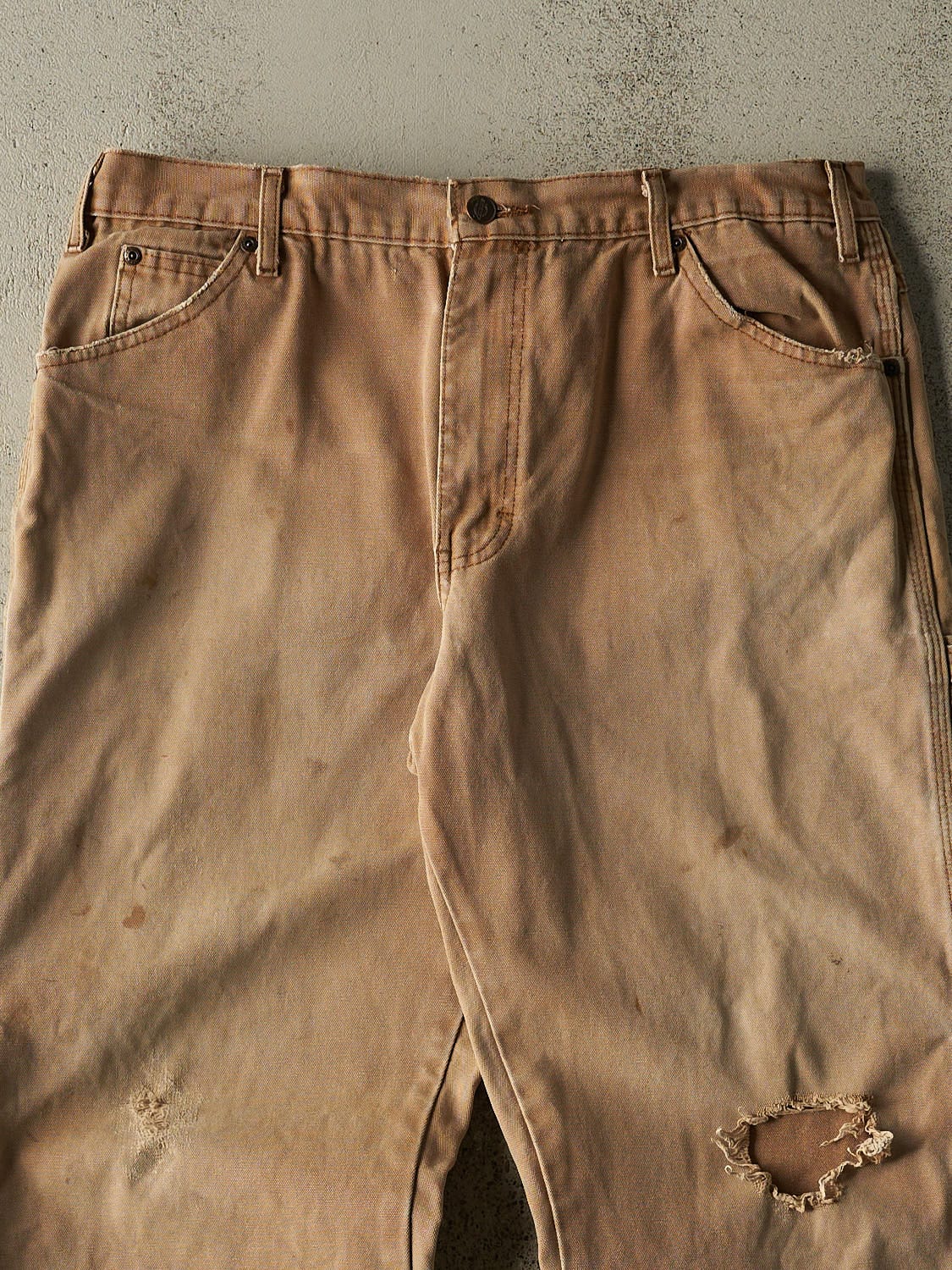 Vintage 90s Camel Dickies Carpenter Pants (36x29.5)