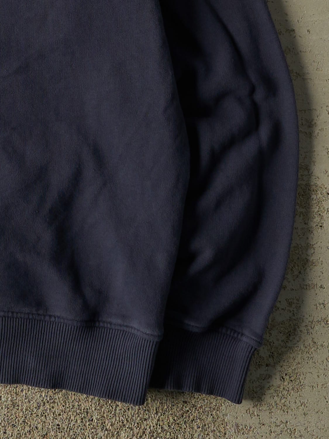 Vintage 90s Navy Blue Guess Embroidered Crewneck (S/M)
