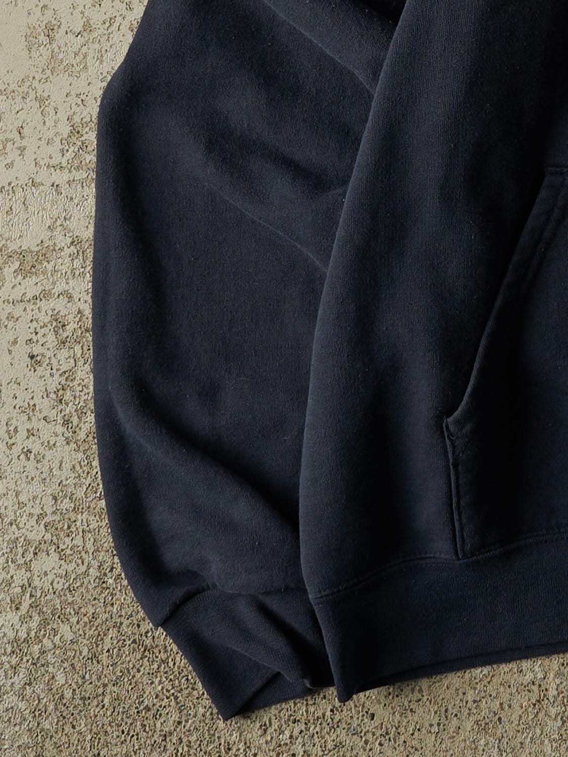 Vintage Y2K Navy Blue University of Michigan Embroidered Hoodie (S)