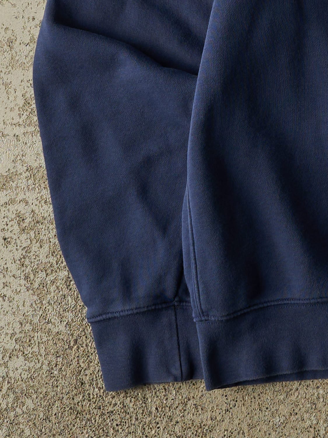 Vintage Y2K Navy Blue Nike Embroidered Crewneck (M)
