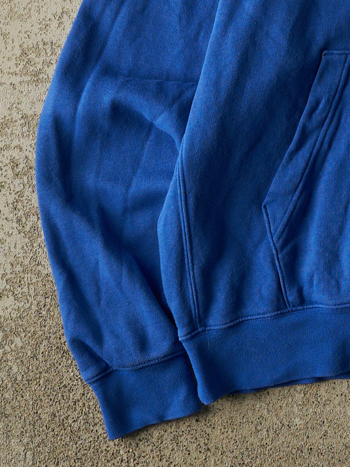 Vintage Y2K Blue Nike Embroidered Hoodie (M)