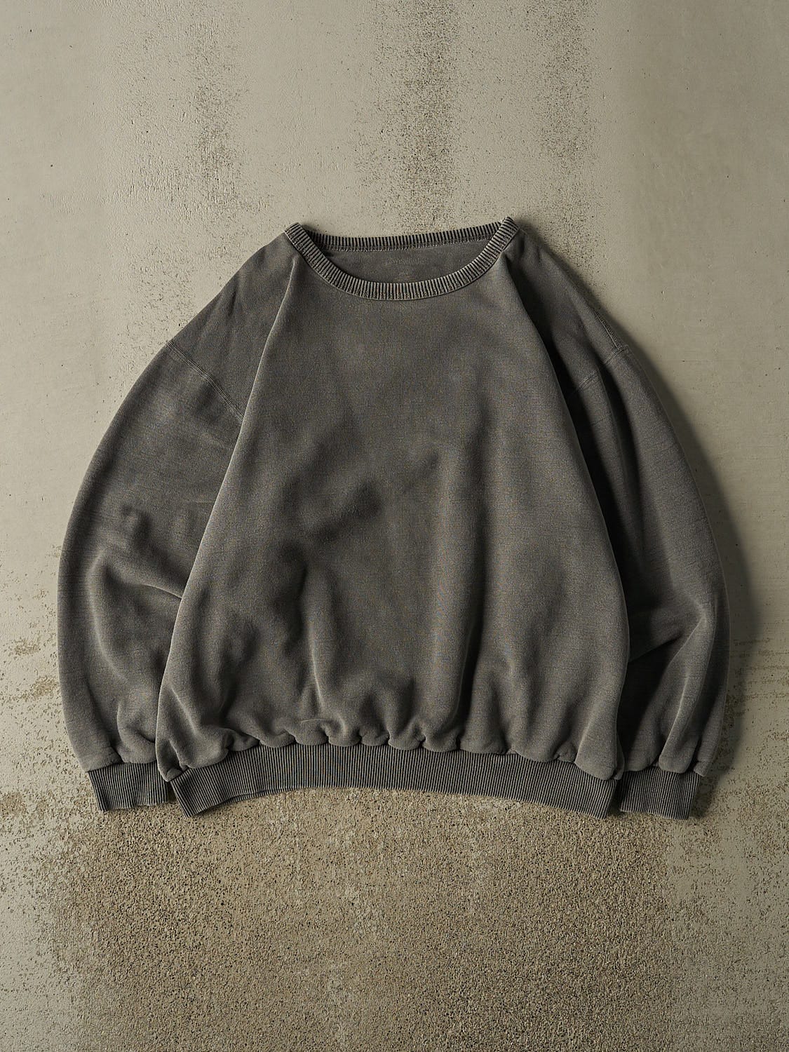 Vintage Y2K Grey Wind River Blank Crewneck (XL/XXL)