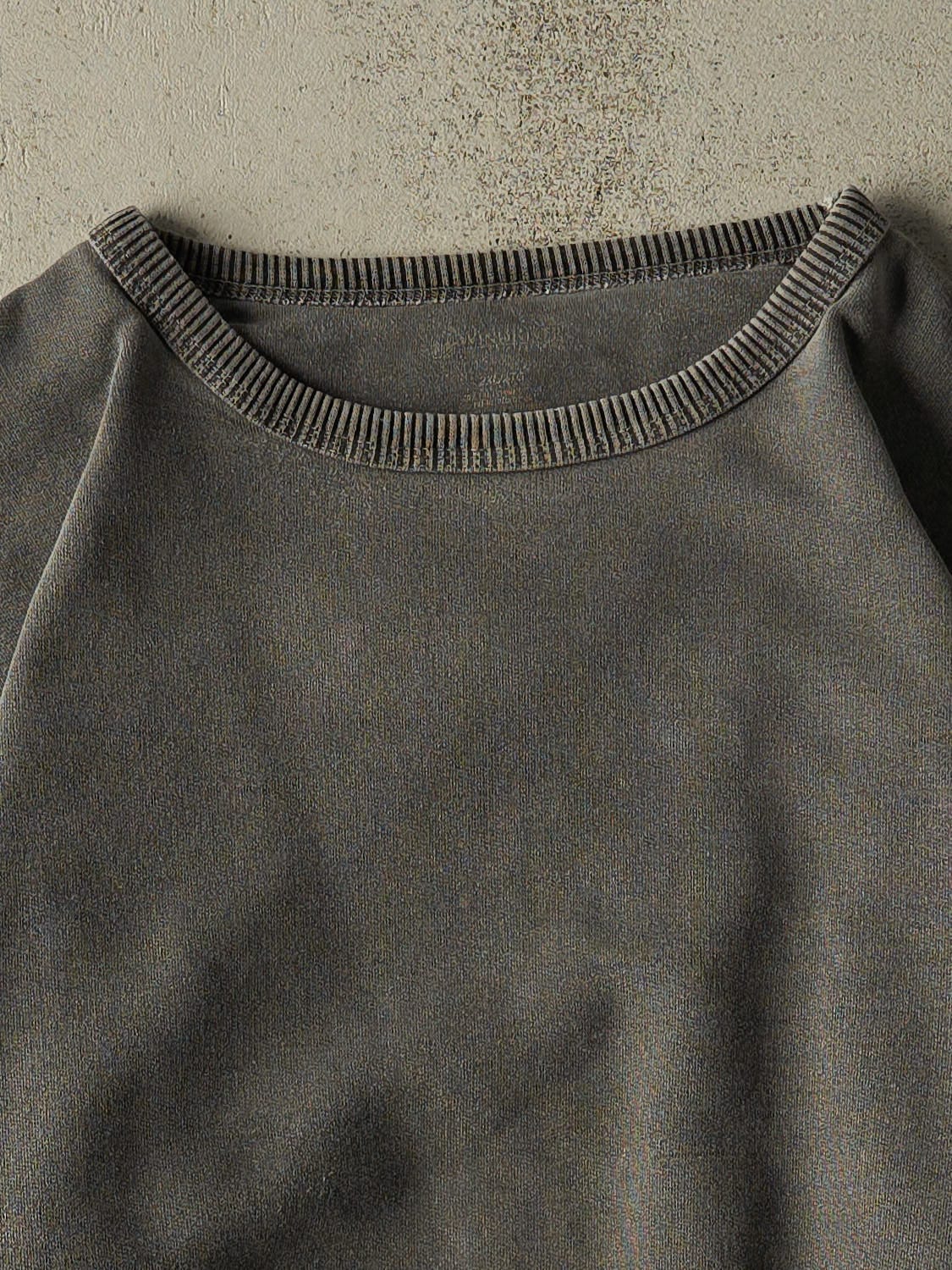 Vintage Y2K Grey Wind River Blank Crewneck (XL/XXL)