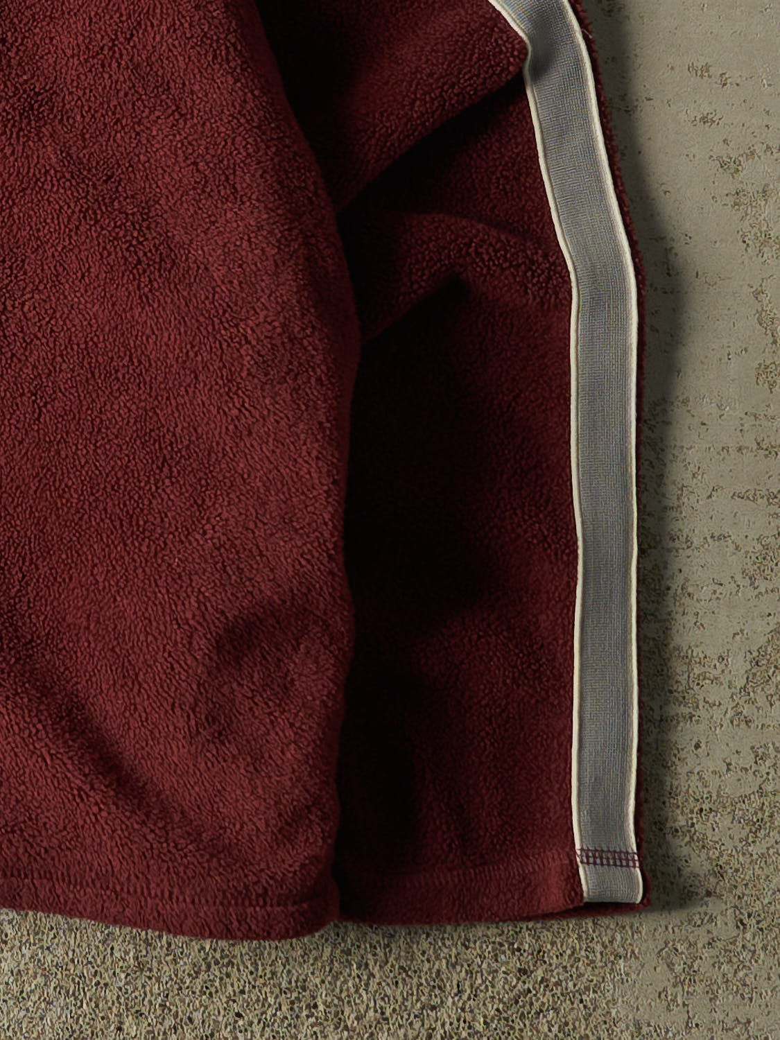 Vintage Y2K Burgundy Old Navy Quarter Zip Fleece (S/M)