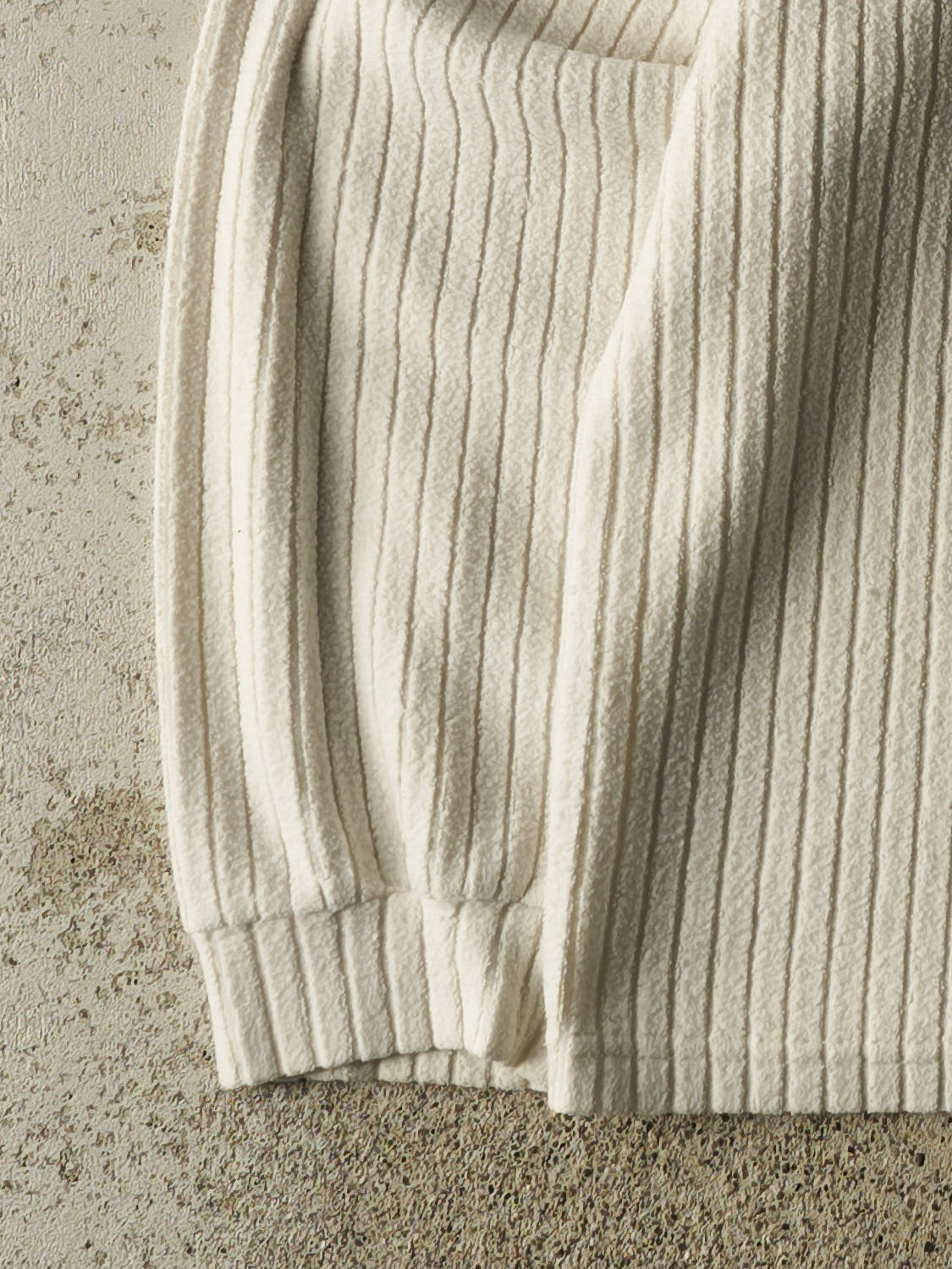 Vintage Y2K Beige Fubu Fleece Long Sleeve (XL)