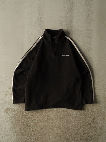 Vintage Y2K Black Old Navy Quarter Zip Fleece (S)
