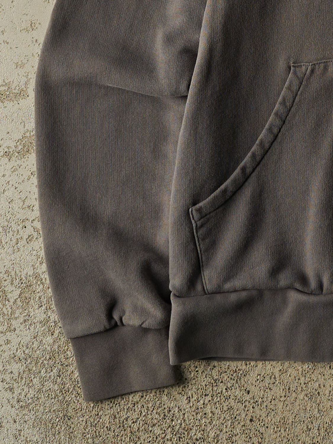 Vintage Y2K Charcoal Grey Oakley Logo Hoodie (S/M)