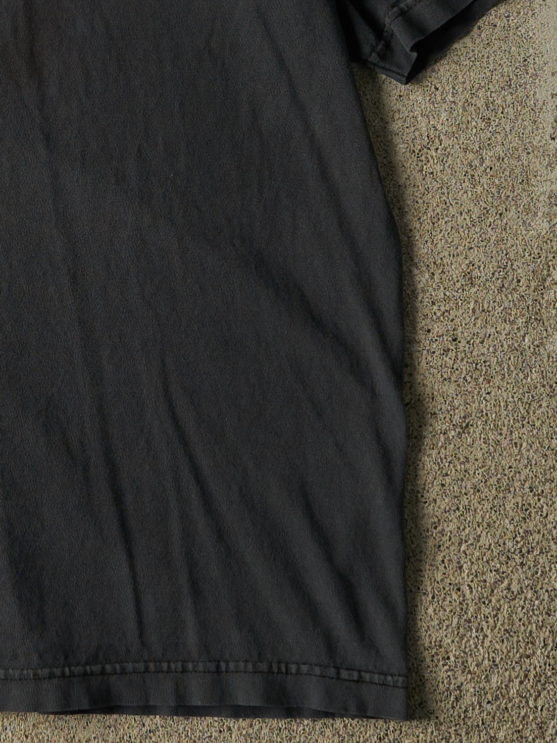 Vintage Y2K Faded Black Volcom Logo Tee (M/L)