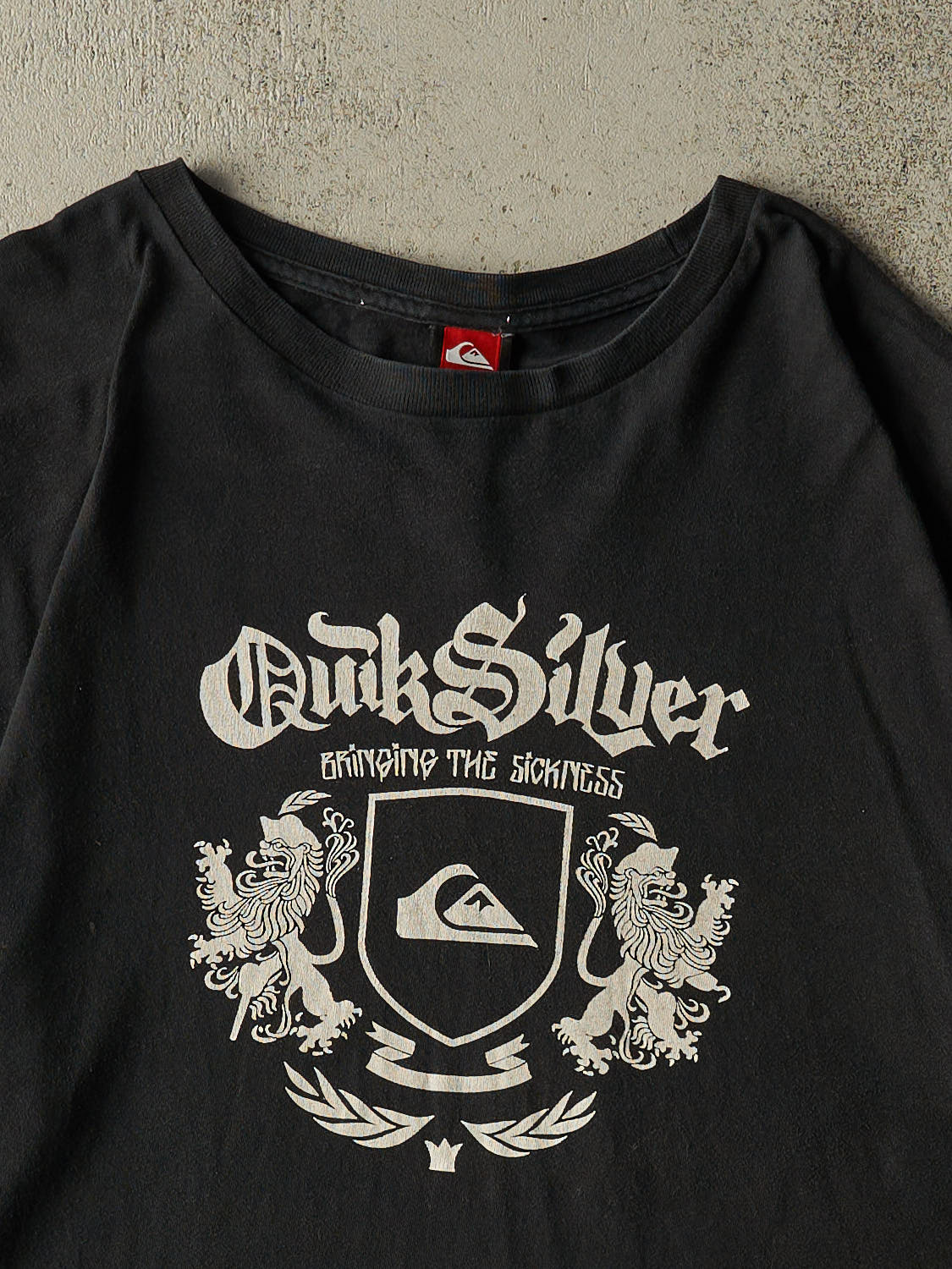 Vintage Y2K Black Quiksilver Logo Tee (XXL/XXXL)