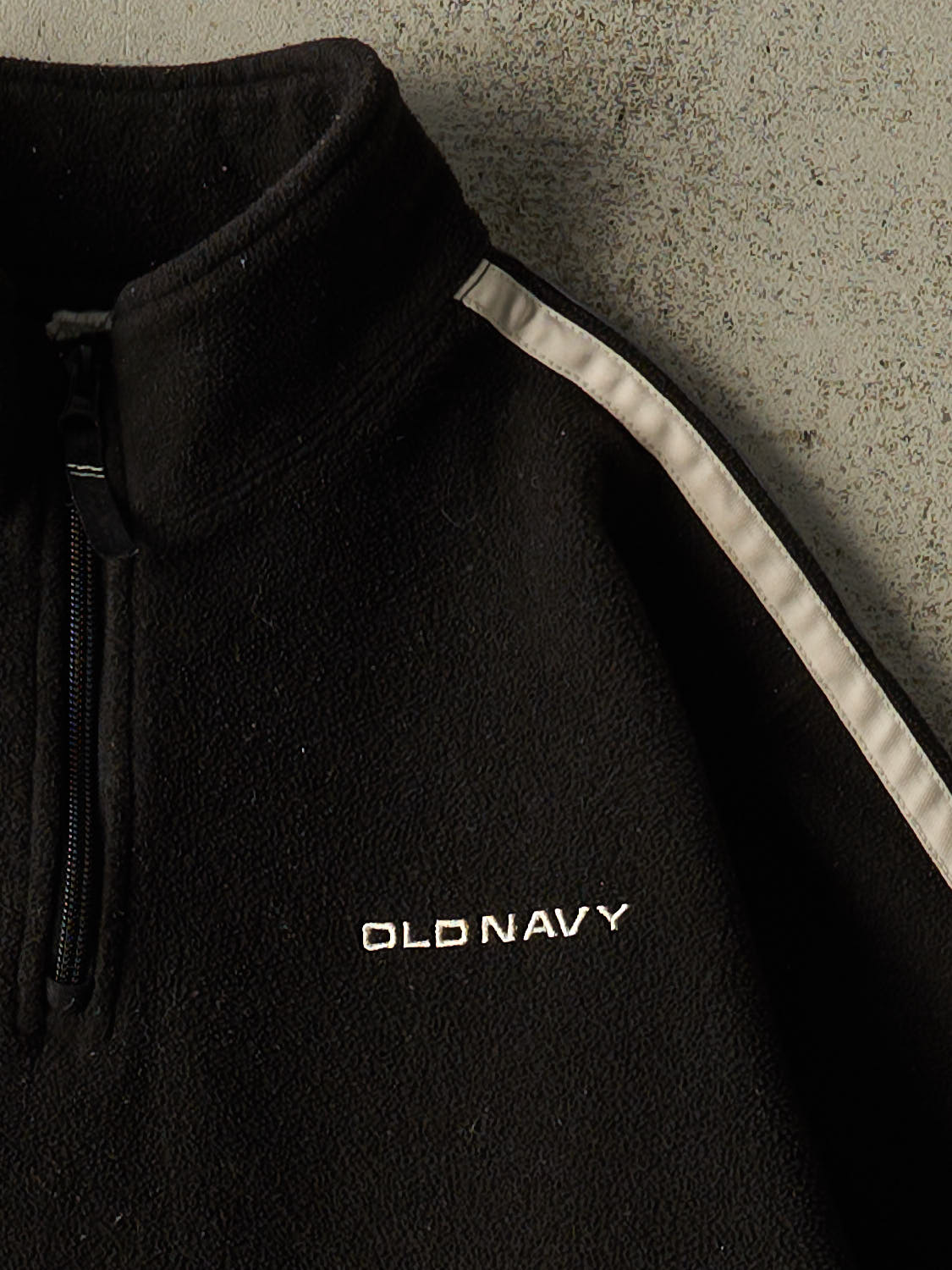 Vintage Y2K Black Old Navy Quarter Zip Fleece (S)