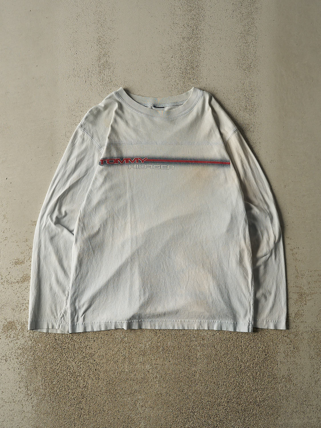 Vintage Y2K Blue Tommy Hilfiger Jeans Long Sleeve (M/L)