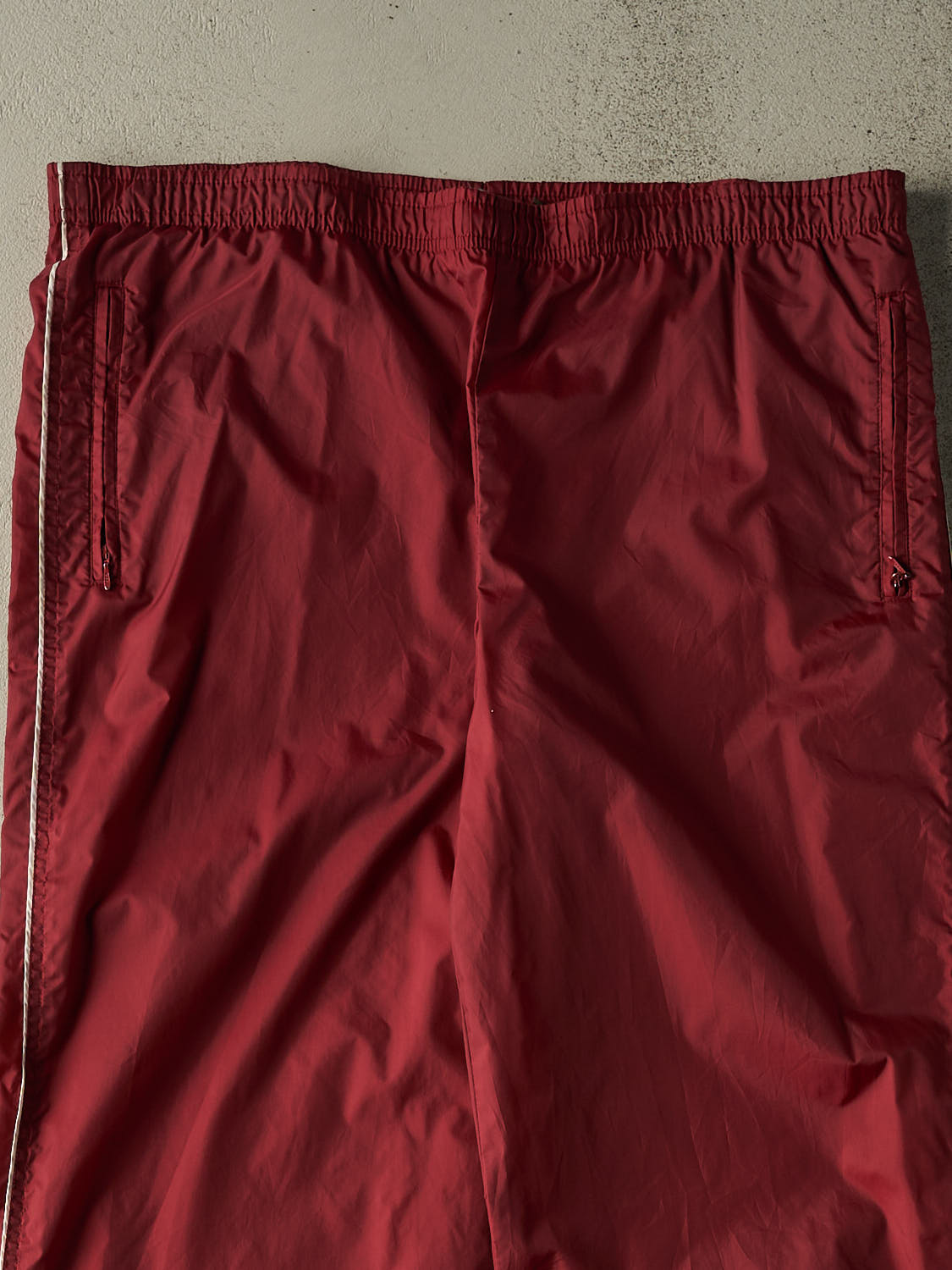 Vintage Y2K Burgundy Nike Track Pants (40x32)