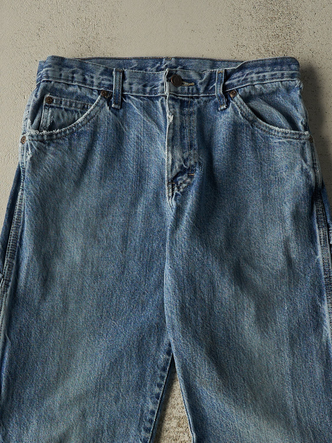 Vintage Y2K Mid Wash Dickies Carpenter Jeans (29x31)
