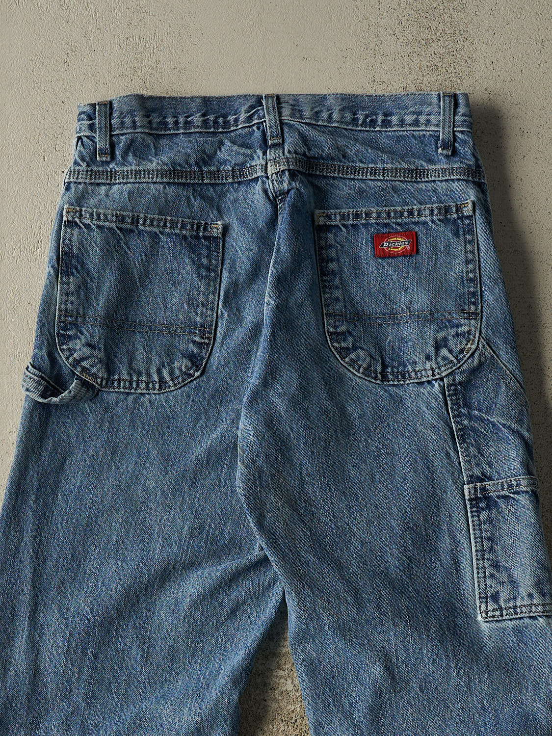 Vintage Y2K Mid Wash Dickies Carpenter Jeans (29x31)