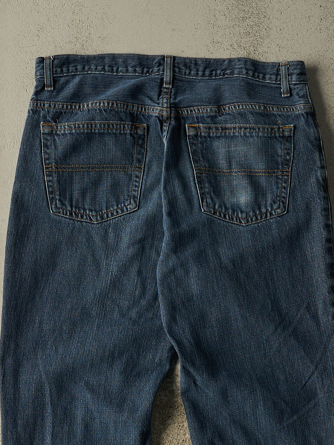 Vintage Y2K Dark Wash GH Bass Jeans (35x30.5)