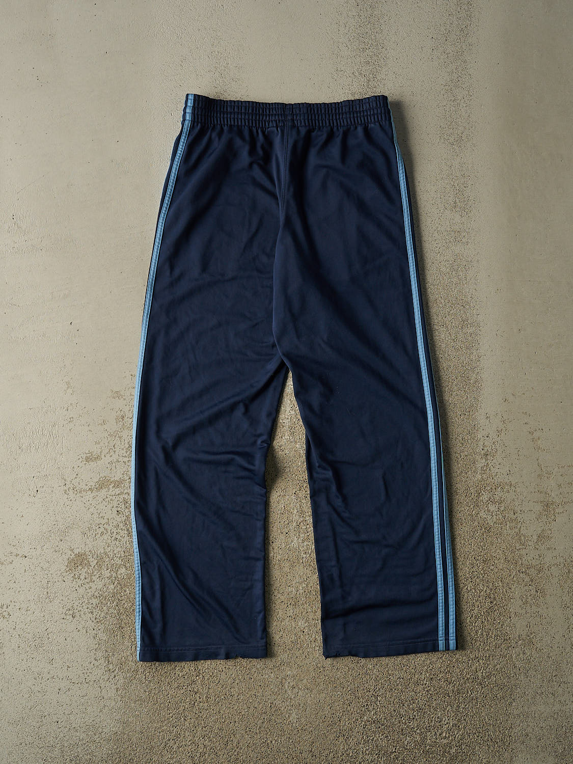 Vintage Y2K Navy Blue Adidas Track Pants (30x30)