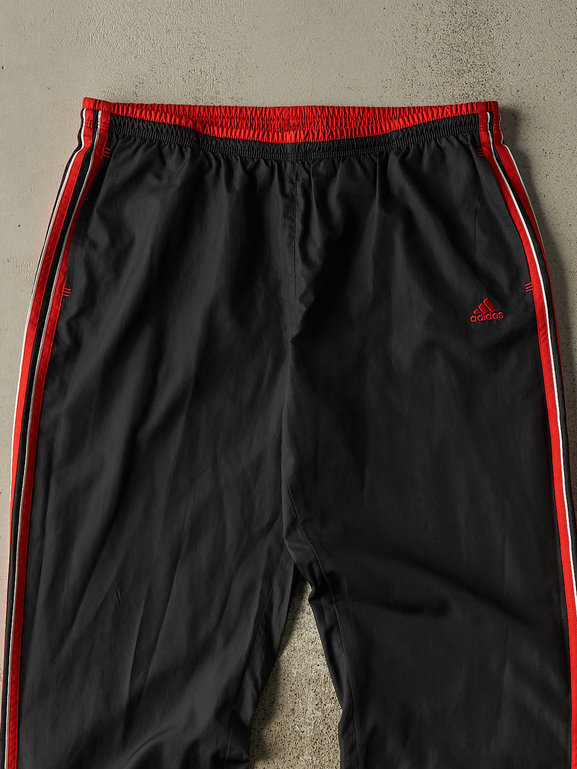 Vintage Y2K Black Adidas Track Pants (34x30.5)