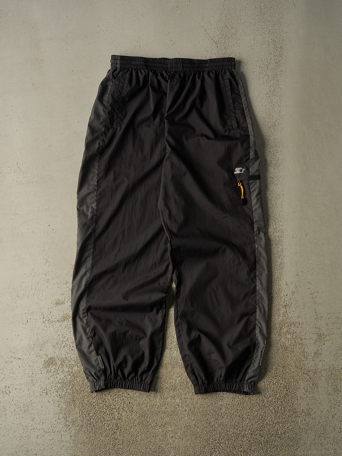 Vintage Y2K Black Starter Track Pants (32x30.5)