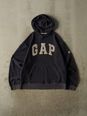 Vintage Y2K Navy Blue Gap Fleece Hoodie (S)