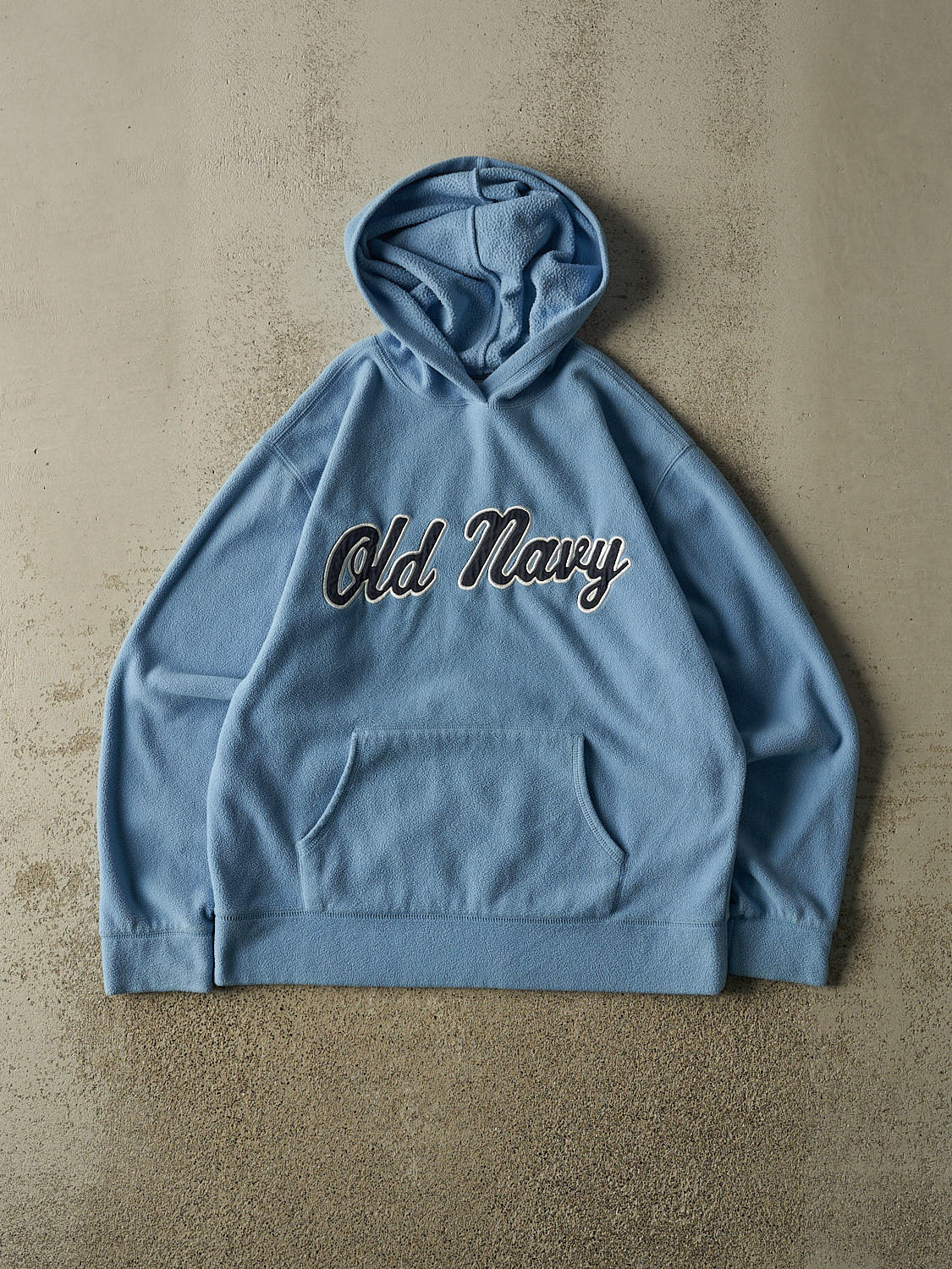 Vintage Y2K Blue Old Navy Fleece Hoodie (S/M)
